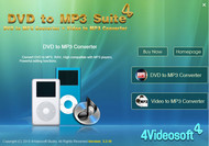 4Videosoft DVD to MP3 Suite screenshot